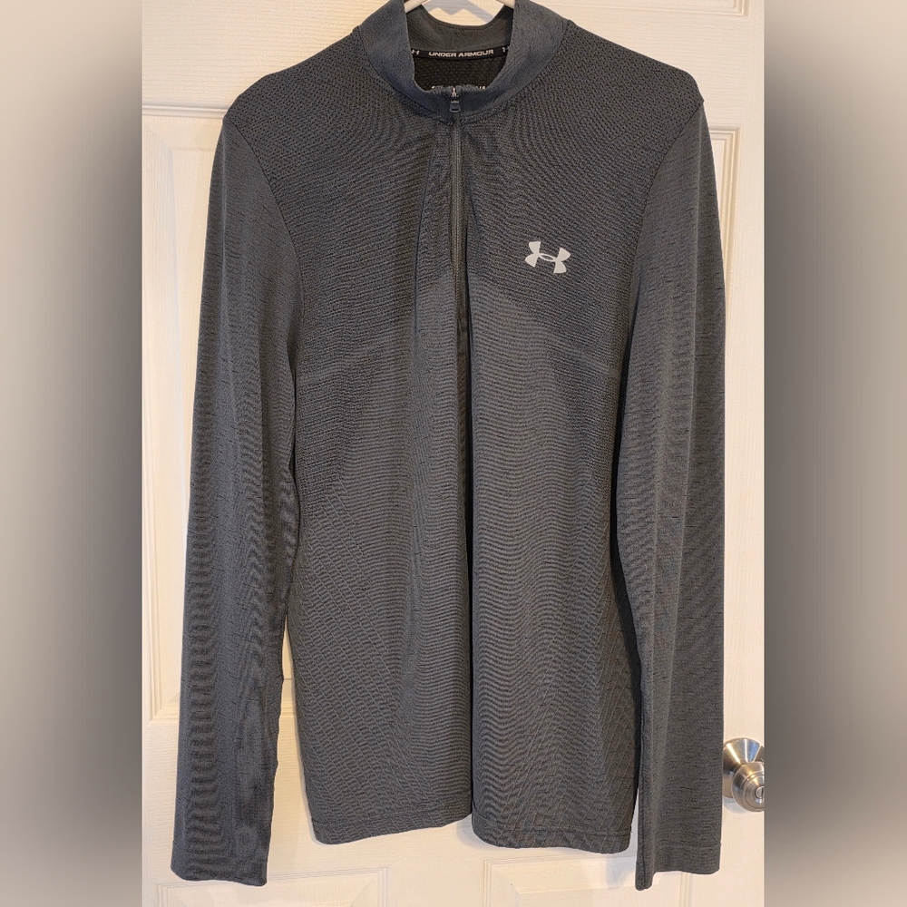 Under Armour Charcoal Quarter-Zip Pullover